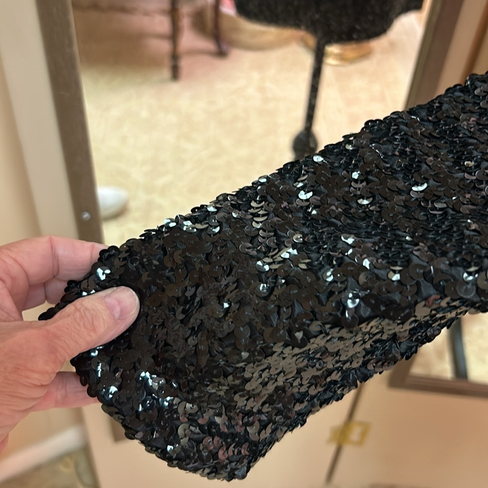 Sequined, Lined Jacket Size Medium. - image 3